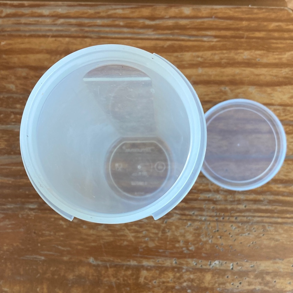 Tupperware Modular Mates Clear Plastic Storage Container - Picture 5 of 6